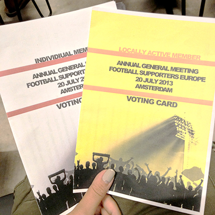 FSE voting cards