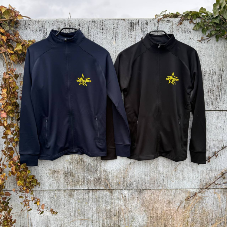Tracktop - Vestegnen blå og sort